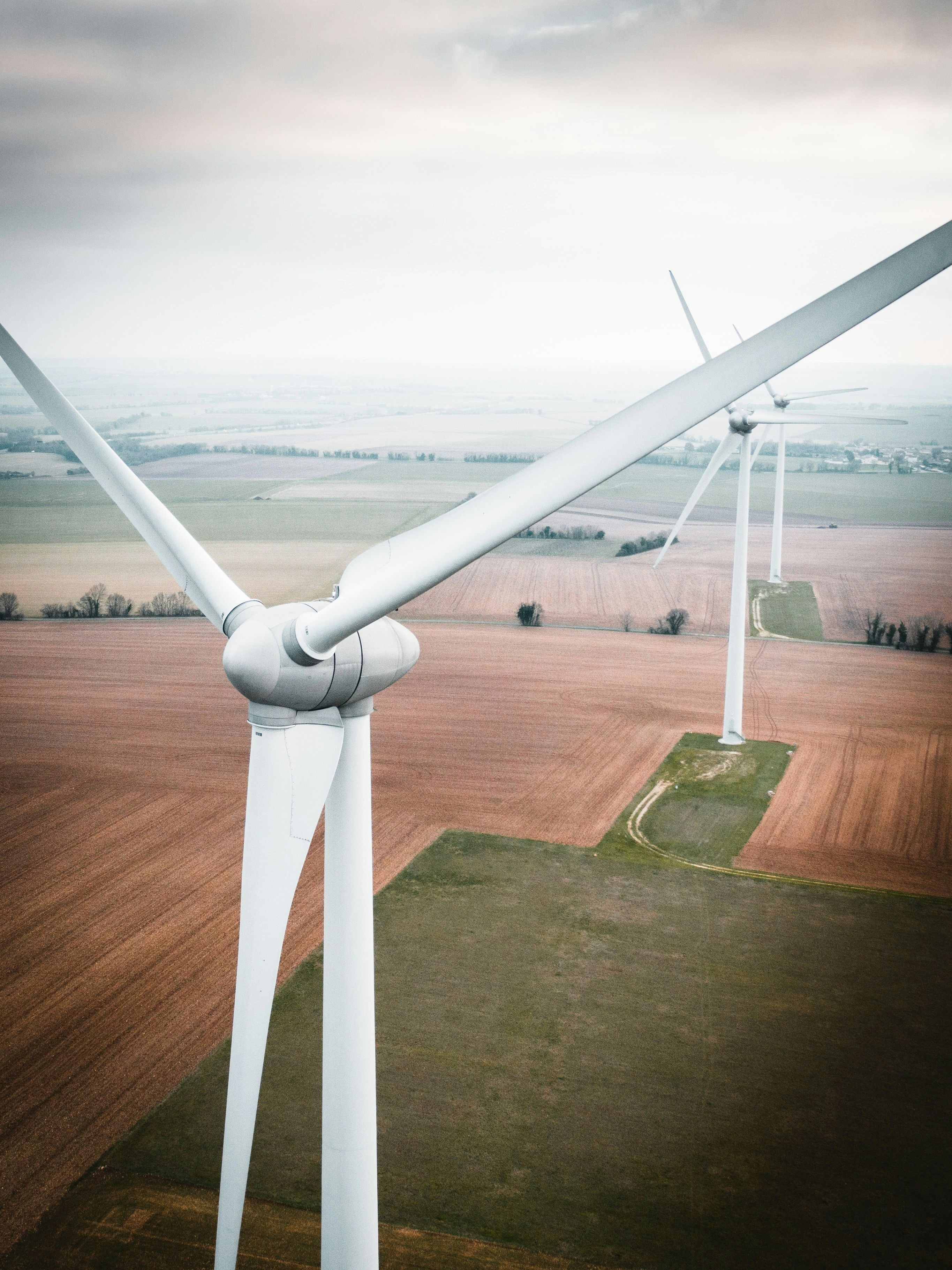 Image of wind turbines